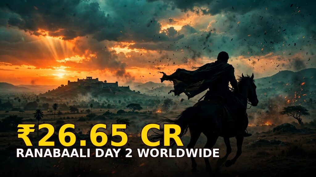 Ranabaali Day 2 box office: Rs 26.65 crore worldwide — period action drama artwork